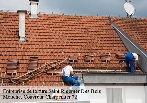 Entreprise de toiture  saint-rigomer-des-bois-72610 Mouche, Couvreur Charpentier 72
